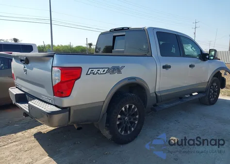 2018 Nissan Titan Pro-4X из США, поврежденный, VIN 1N6AA1E51JN551695